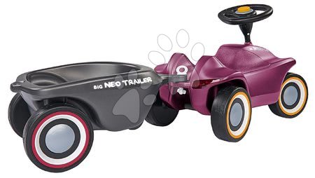 Odrážedla od 12 měsíců - Set odrážedlo Bobby Car Neo Aubergine BIG - 2
