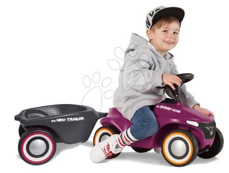 Odrážedla od 12 měsíců - Set odrážedlo Bobby Car Neo Aubergine BIG - 9