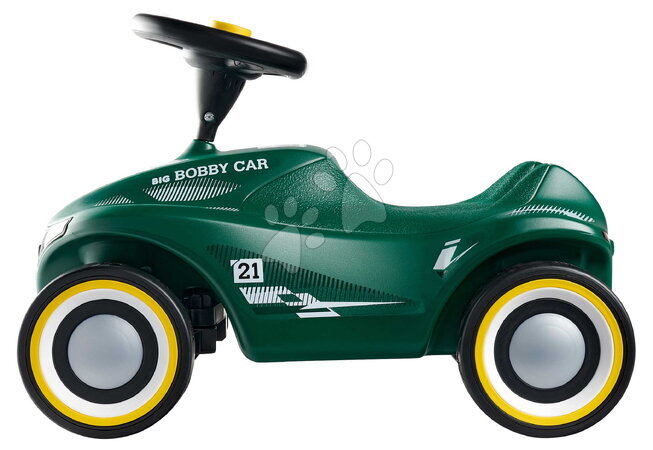 Babytaxiuri de la 12 luni - Babytaxiu mașină cu număr de curse Bobby Car Neo RS Green BIG_1