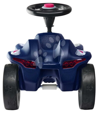 Odrážedla od 12 měsíců - Odrážedlo auto s pretekárským číslem Bobby Car Neo RS Blue BIG - 2