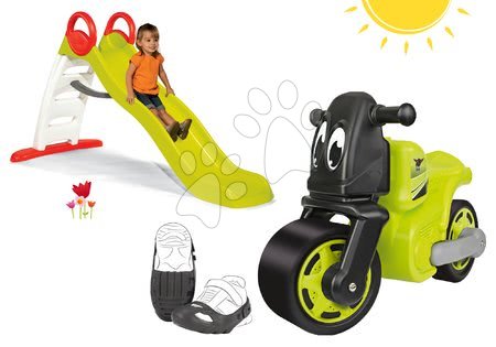 Rutschfahrzeuge Sets - Motorrad-Rutscher-Set Racing Bike BIG - 29