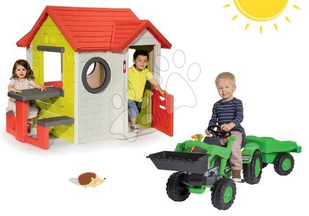 Seturi de vehicule cu pedale - Tractor cu pedale Jim Loader BIG - 46