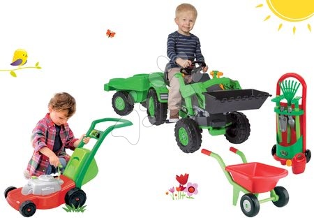 Seturi de vehicule cu pedale - Set tractor cu pedale Jim Loader BIG - 26