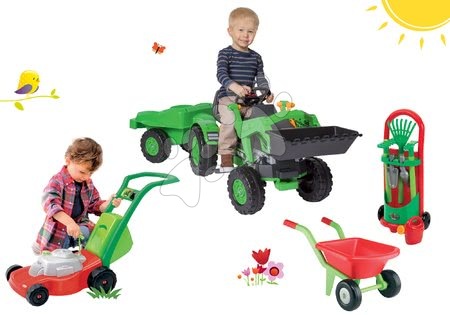 Seturi de vehicule cu pedale - Set tractor cu pedale Jim Loader BIG - 27