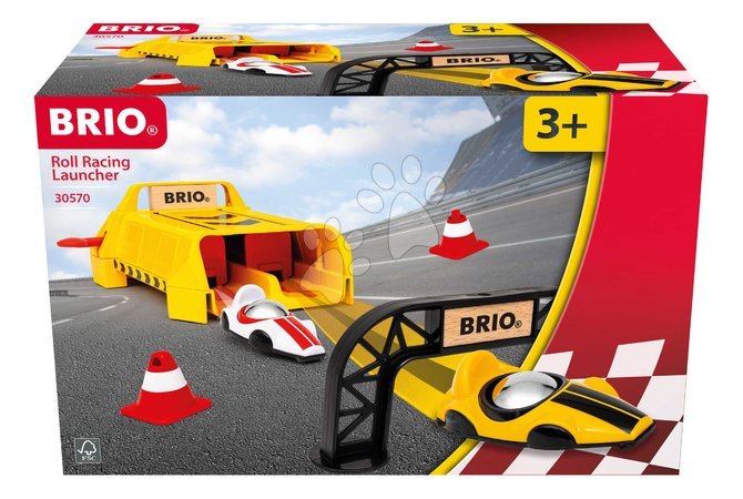 Holzeisenbahnen BRIO - Štartovacia rampa pre autíčka Roll Racing Launcher BRIO - 3