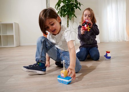 Stavebnice BIG-Bloxx jako lego - Stavebnice Peppa Pig Vehicles Set PlayBig Bloxx BIG - 8