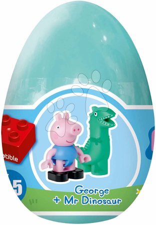 Stavebnice BIG-Bloxx jako lego - Stavebnice Peppa Pig Funny Eggs PlayBig Bloxx BIG - 1