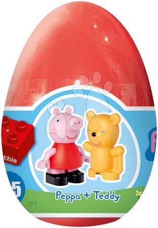 Otroške kocke - Kocke Peppa Pig Funny Eggs PlayBig Bloxx BIG_1