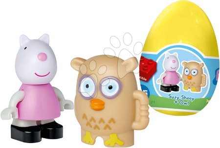 Építőjátékok - Építőjáték Peppa Pig Funny Eggs PlayBig Bloxx BIG 