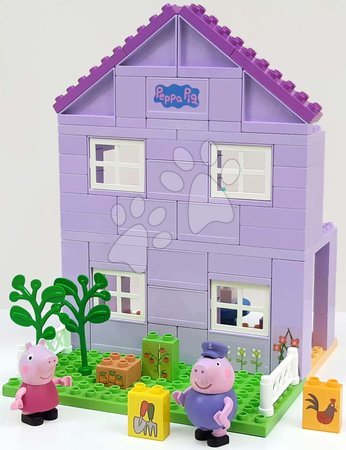 Klocki BIG-Bloxx jak lego  - Zestaw klocków Peppa Pig Grandparent's House PlayBig Bloxx Big  - 6