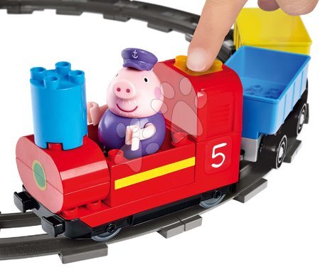 Klocki BIG-Bloxx jak lego  - Klocki elektroniczne Peppa Pig Train Fun PlayBig Bloxx BIG - 10