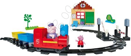 Klocki BIG-Bloxx jak lego  - Klocki elektroniczne Peppa Pig Train Fun PlayBig Bloxx BIG - 12
