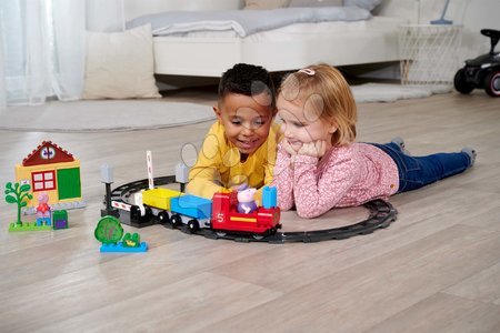 Klocki BIG-Bloxx jak lego  - Klocki elektroniczne Peppa Pig Train Fun PlayBig Bloxx BIG - 6