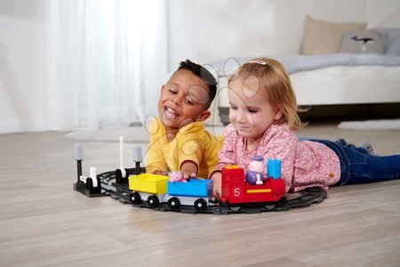 Klocki BIG-Bloxx jak lego  - Klocki elektroniczne Peppa Pig Train Fun PlayBig Bloxx BIG - 8