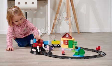 Klocki BIG-Bloxx jak lego  - Klocki elektroniczne Peppa Pig Train Fun PlayBig Bloxx BIG - 9