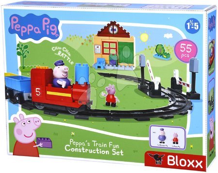 Klocki BIG-Bloxx jak lego  - Klocki elektroniczne Peppa Pig Train Fun PlayBig Bloxx BIG - 14