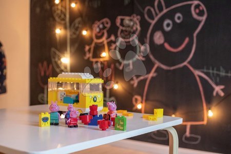 Stavebnice BIG-Bloxx jako lego - Stavebnice Peppa Pig Campervan PlayBig Bloxx BIG - 7