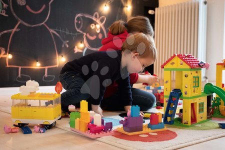 Stavebnice BIG-Bloxx jako lego - Stavebnice Peppa Pig Campervan PlayBig Bloxx BIG - 9