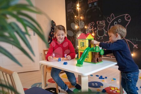 Klocki BIG-Bloxx jak lego  - Zestaw klocków Peppa Pig Play House PlayBig Bloxx Big   - 10