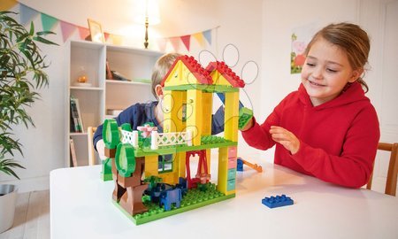 Klocki BIG-Bloxx jak lego  - Zestaw klocków Peppa Pig Play House PlayBig Bloxx Big   - 13