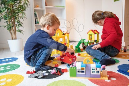 Klocki BIG-Bloxx jak lego  - Zestaw klocków Peppa Pig Play House PlayBig Bloxx Big   - 14