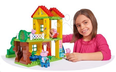 Klocki BIG-Bloxx jak lego  - Zestaw klocków Peppa Pig Play House PlayBig Bloxx Big   - 16