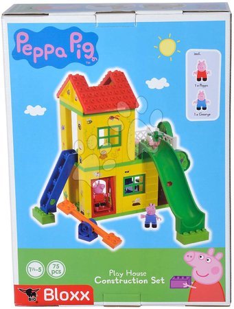 Klocki BIG-Bloxx jak lego  - Zestaw klocków Peppa Pig Play House PlayBig Bloxx Big   - 30