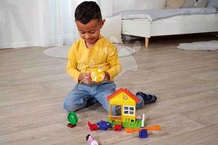 Klocki BIG-Bloxx jak lego  - Zestaw klocków Peppa Pig Play House PlayBig Bloxx Big   - 9