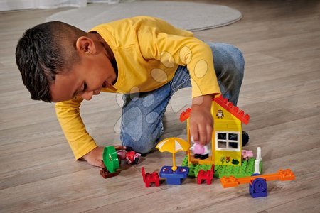 Klocki BIG-Bloxx jak lego  - Zestaw klocków Peppa Pig Play House PlayBig Bloxx Big   - 17