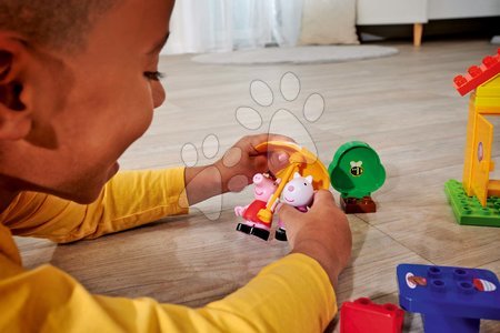 Klocki BIG-Bloxx jak lego  - Zestaw klocków Peppa Pig Play House PlayBig Bloxx Big   - 18