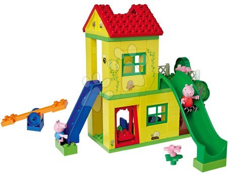 Klocki BIG-Bloxx jak lego  - Zestaw klocków Peppa Pig Play House PlayBig Bloxx Big   - 23