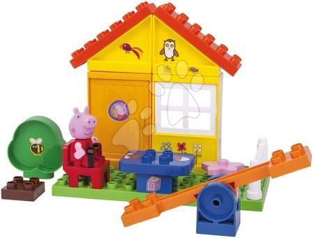 Klocki BIG-Bloxx jak lego  - Zestaw klocków Peppa Pig Garden House PlayBig Bloxx BIG - 3