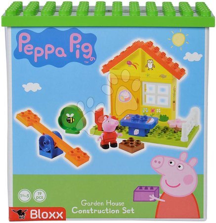 Klocki BIG-Bloxx jak lego  - Zestaw klocków Peppa Pig Garden House PlayBig Bloxx BIG - 6
