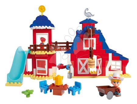 Jocuri de construit - Joc de construit Dino Ranch Clubhouse PlayBig Bloxx BIG