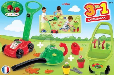 Jucării pentru micul grădinar - Aparat de tuns iarbă Jardin&Saisons 3 în1 Écoiffier - 8