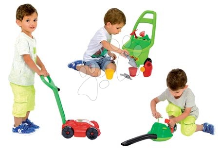 Jucării pentru micul grădinar - Aparat de tuns iarbă Jardin&Saisons 3 în1 Écoiffier - 1