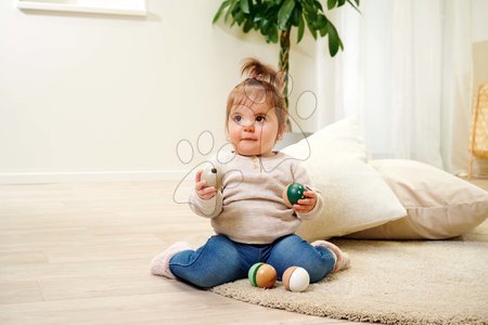  Készségfejlesztő fajátékok - Fa zenélő golyók Baby HiPP Wooden Balls Eichhorn - 10