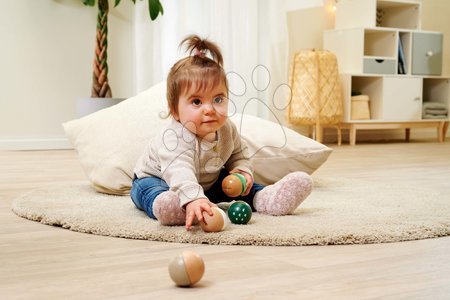  Készségfejlesztő fajátékok - Fa zenélő golyók Baby HiPP Wooden Balls Eichhorn - 7