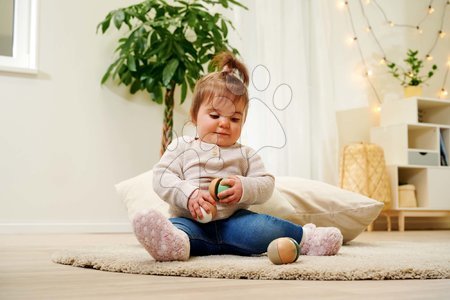  Készségfejlesztő fajátékok - Fa zenélő golyók Baby HiPP Wooden Balls Eichhorn - 8