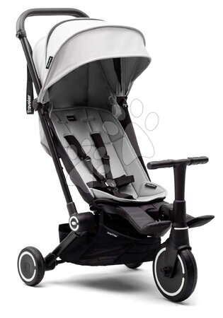Triciclos - Triciclo y cochecito de viaje Traveler Off White 4 en 1 smarTrike