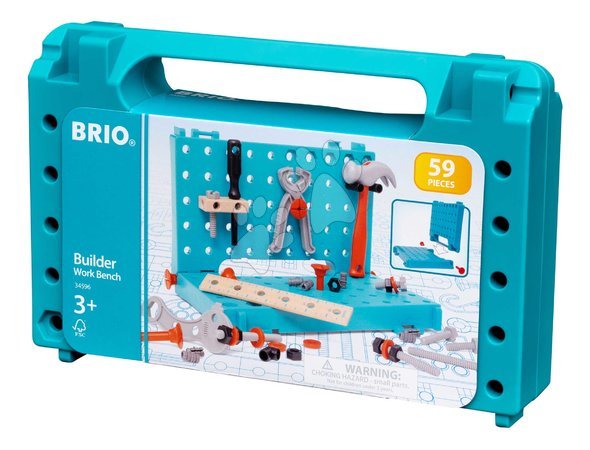 Holzeisenbahnen BRIO - Pracovný stolík s náradím Builder Work Bench BRIO - 2