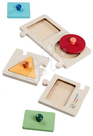 Eichhorn | Strana 8 - Drevené vkladacie puzzle Montessori Teaching Puzzle Shape Eichhorn