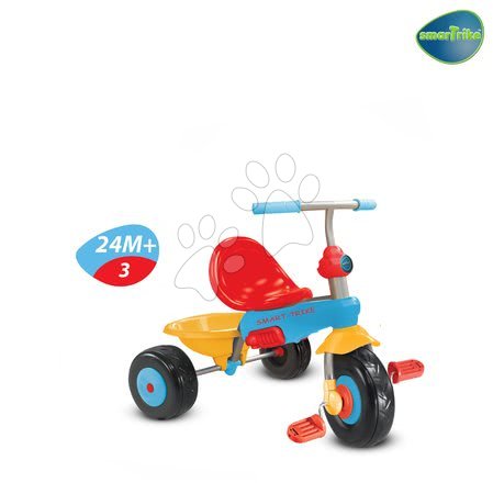 Tříkolky od 10 měsíců - Tříkolka Candy Dino smarTrike - 3