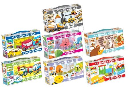 Building and construction toys - Dohány Vehicles Fairytale Cubes_1