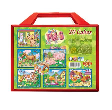 Rozprávkové kocky - Veľké rozprávkové kocky Zvieratká Dohány - 2
