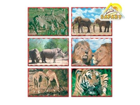 Mesekockák - Nagy mesekockák Szafari Dohány - 4