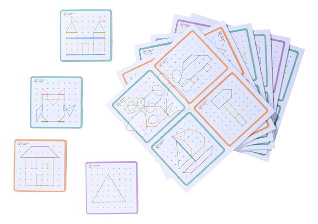 Eichhorn | Página 7 - Tabuleiro geométrico de madeira com pinos Montessori Geo Board Eichhorn_1