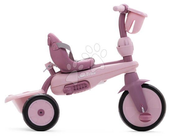 Trojkolky od 15 mesiacov - Trojkolka s vodiacou tyčou Breeze S Peach TouchSteering smarTrike - 3