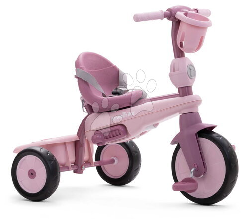 Trojkolky od 15 mesiacov - Trojkolka s vodiacou tyčou Breeze S Peach TouchSteering smarTrike - 4