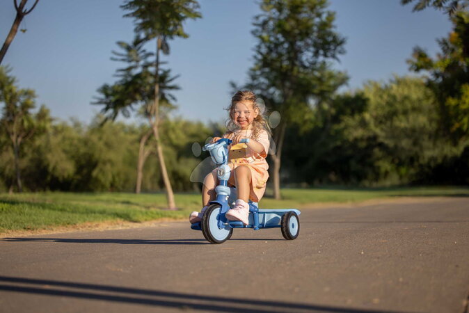 Tříkolky od 15 měsíců - Tříkolka s vodicí tyčí Breeze S Ocean Blue TouchSteering smarTrike - 14